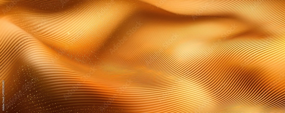Poster gold abstract background concept. abstract golden wave pattern, showcasing smooth flows and elegant 
