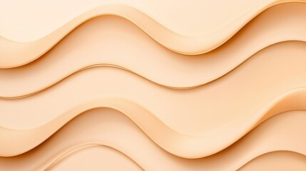 Obraz premium Gold abstract background concept. Abstract texture with soft waves in gentle peach tones for creative backgrounds.