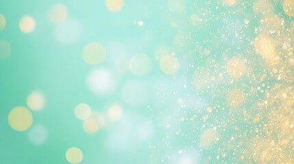 Obraz premium Ethereal Pastel Sky with Sparkles for Saint Patricks Day, Easter, and New Years Celebrations