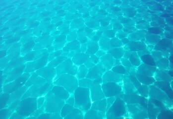 Obraz premium Elegant Blue Water Seamless Background: Dive into the Beauty of a Lagoon with this Repeated Top View Pattern, Perfect for Any Design