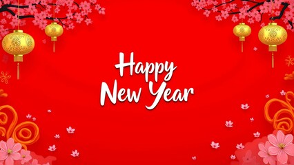 Celebrating the Joy and Prosperity of the Lunar New Year - Wishing Everyone a Happy and Prosperous Chinese New Year

