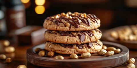 Delicious Peanut Butter and Chocolate Cookies A Sweet Celebration for National Peanut Butter Lovers Day, Christmas, and Thanksgiving