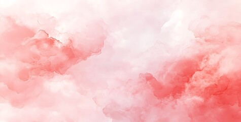 Fototapeta premium Pink and blue sky with clouds, pastel aesthetic abstract background