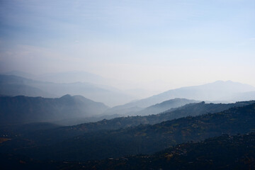 Fototapeta premium Panoramic view of the roofs of the world