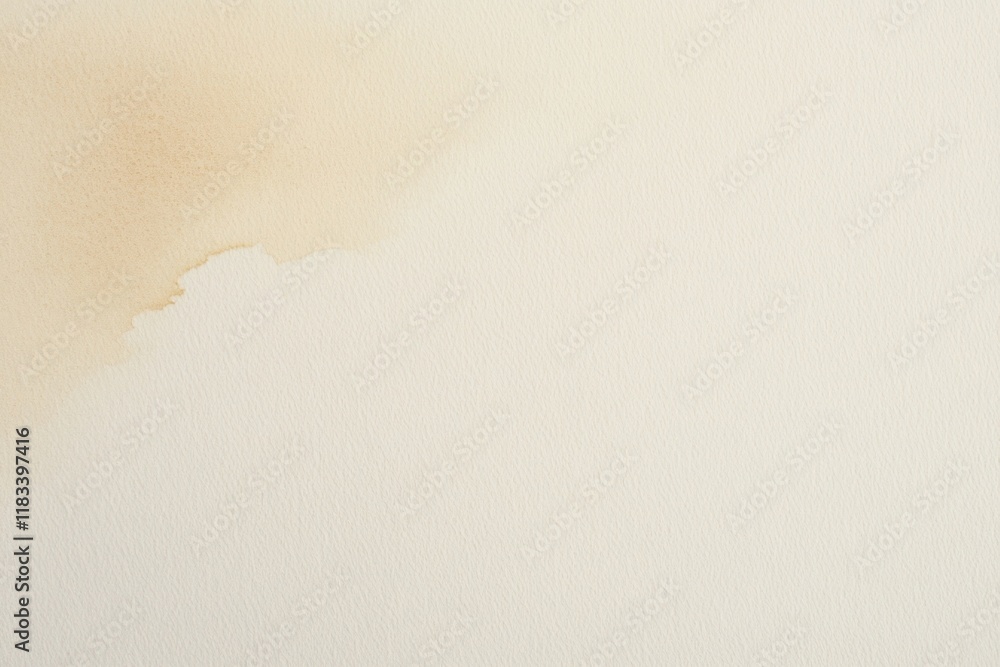 Aufkleber old beige watercolor paper background with a soft texture and vintage minimal abstract gradient.