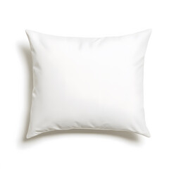 soft white pillow with smooth surface, perfect for comfort and style