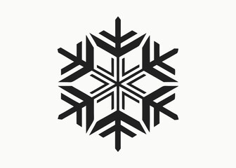 geometric snowflake, black and white design, hexagonal symmetry, optical illusion, tessellation pattern, abstract logo, minimalist art, bold stripes, graphic design, monochrome illustration, clean lin