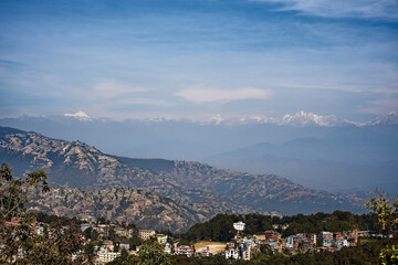 Obraz premium Panoramic view of the roofs of the world