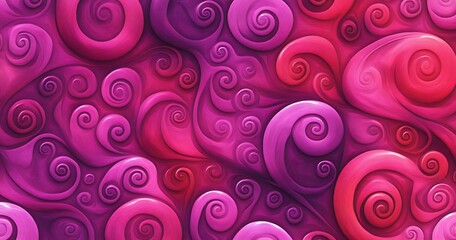 Vibrant Pink and Purple Marbling Texture Background