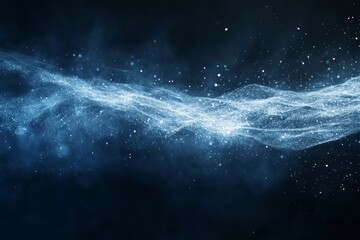 very dark navy background with abstract light 