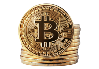 coin isolated on white background.