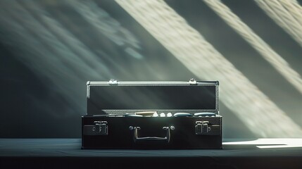 Toolbox Placed on Clean Surface