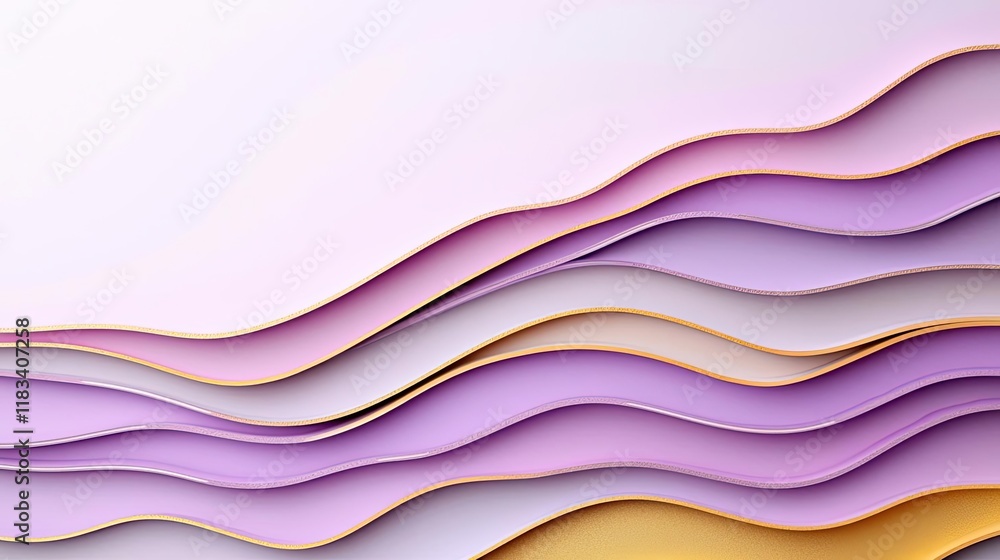 Poster layer abstract background concept. colorful abstract waves create a soothing and modern design for b