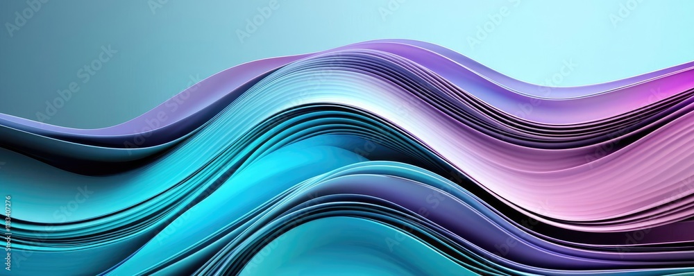 Poster layer abstract background concept. vibrant waves of color blend seamlessly in a modern artistic desi