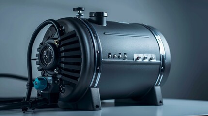 High-Performance Air Compressor Display