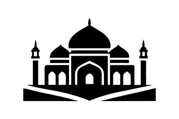 taj mahal vector