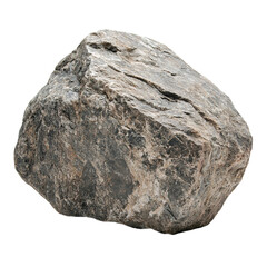 Stone isolated on transparent background