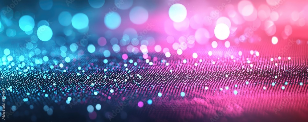 Aufkleber dots abstract background concept. colorful abstract background with shimmering lights and vibrant gr
