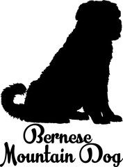 Bernese Mountain Dog.svg dog silhouette, dog, dog breeds, logo, vector, love me love my dog, silhouette, i love my dog, animal, illustration, icon, sign, design, black, symbol, pet, love

