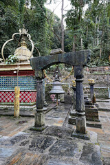 The peaceful shrine of Gaukhureshowr Mahadev in Dhulikhel