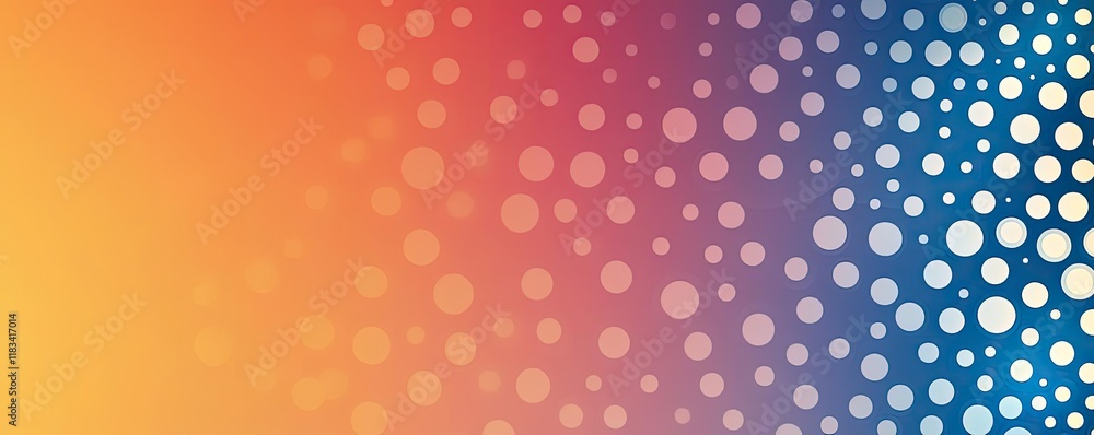Poster dots abstract background concept. abstract colorful background with vibrant circles for creative des