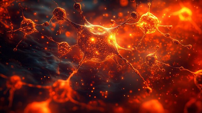 Artistic depiction of quantum technology, showing quantum bits interacting in a dynamic, glowing grid, illustrating the innovative capabilities in computing, sensing, and cryptography