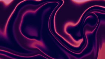 Abstract blue purple liquid background. Texture of liquid purple on a black background. Abstract wavy background