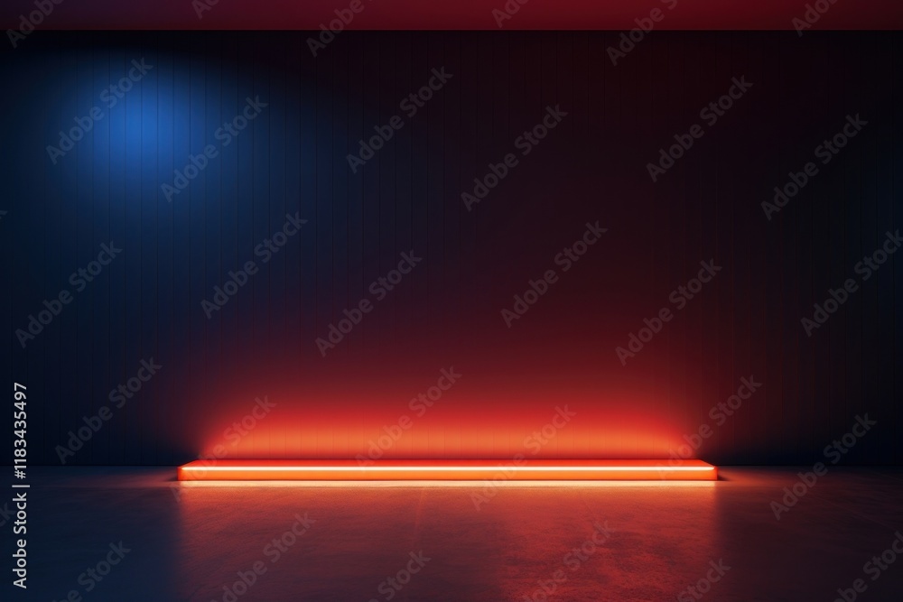 Aufkleber neon light lighting architecture illuminated.
