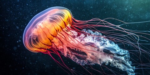 Immortal Jellyfish, This unique species of jellyfish, often referred to as the immortal jellyfish, showcases remarkable features that contribute to its reputation. The immortal jellyfish captivates