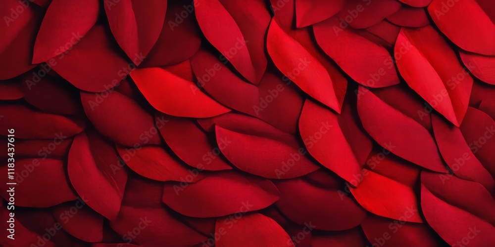Poster vibrant red color pattern background image featuring a striking design that highlights the unique te