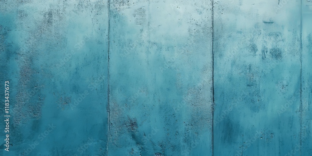 Poster light blue cement background creating a serene atmosphere, ideal for various design projects, showca