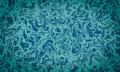 Fototapeta premium blue wavy pattern watercolor paint abstract texture background