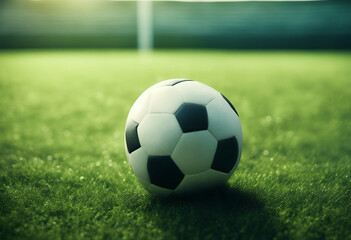 Fototapeta premium green field soccer texture playing stadium football golf course vitality textured background turf cutting olated land plant summer spring