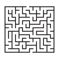 Kids riddle maze puzzle labyrinth vector illustration