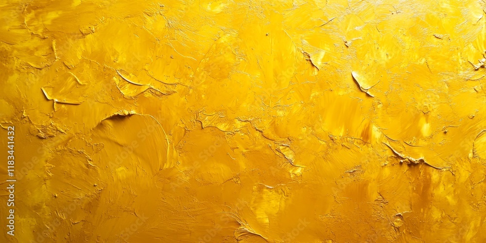 Poster golden yellow oil background creating a vibrant and rich texture. this golden yellow oil backdrop se
