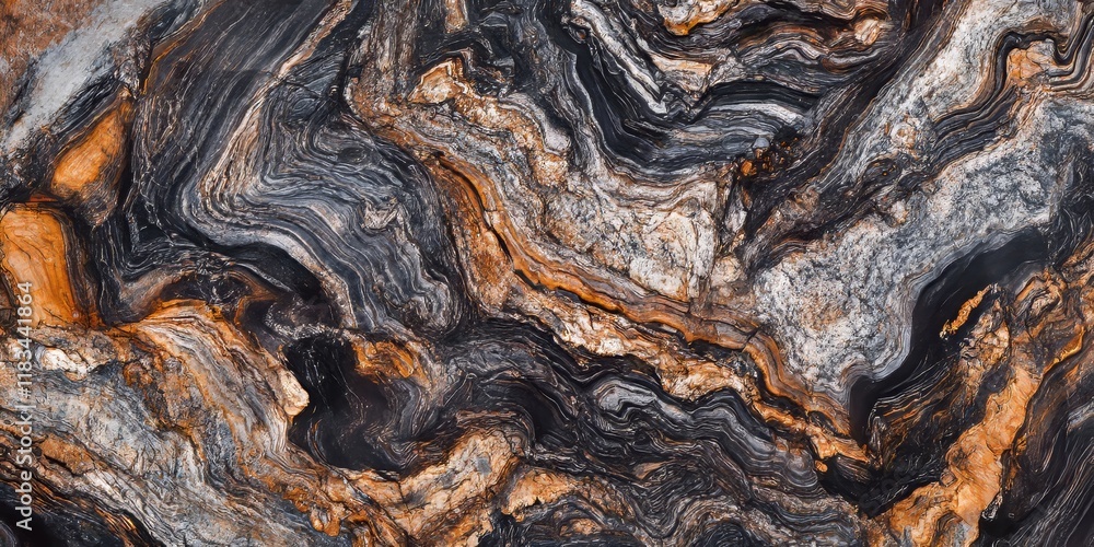 Aufkleber abstract granite closeup pattern showcasing intricate textures and unique formations. this stunning 