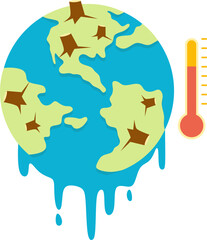 Global Warming Illustration