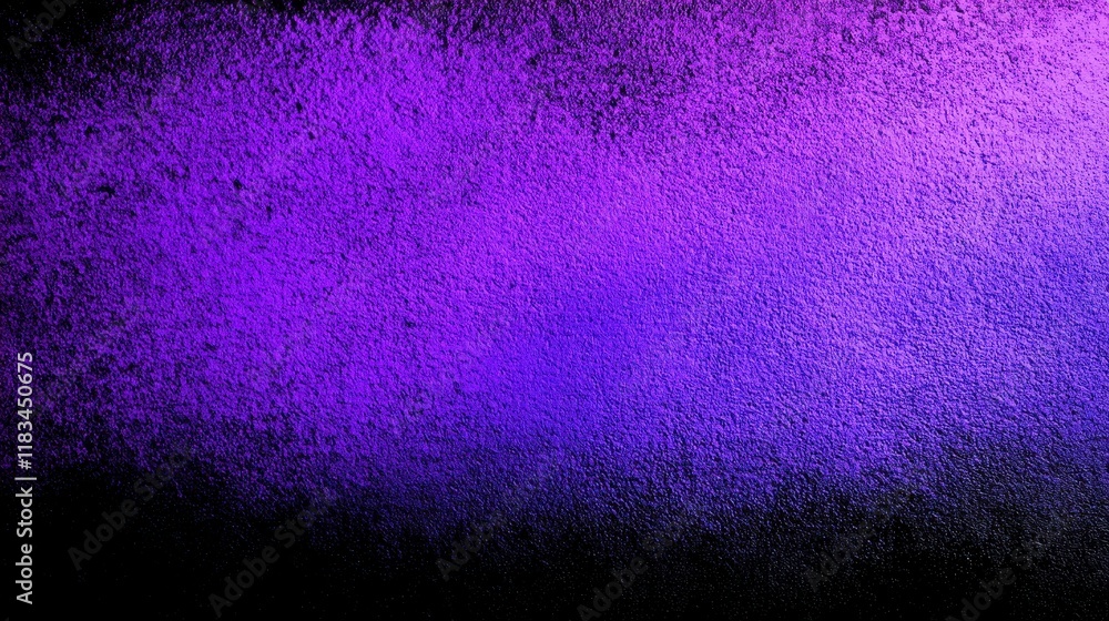 Poster abstract purple and black gradient background with textured surface for creative design and artistic