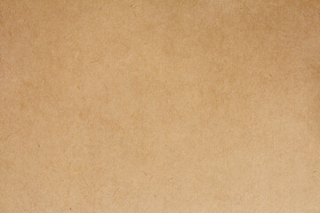 Cardboard sheet texture background, pattern of brown kraft paper with vintage style.