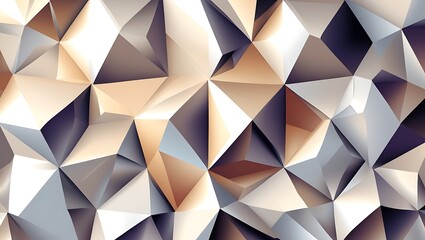 Abstract Geometric Triangular Pattern Design