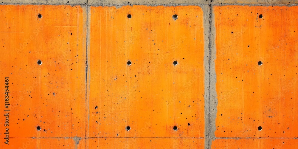 Poster abstract orange background texture featuring a concrete wall creates a striking visual effect. this 
