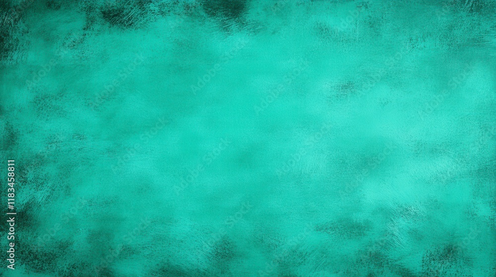 Poster a smooth and textured background in a soft turquoise hue suitable for various design and artistic ap