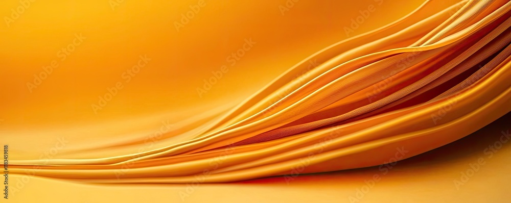 Poster gold abstract background idea. abstract wave patterns in vibrant orange tones, perfect for backgroun