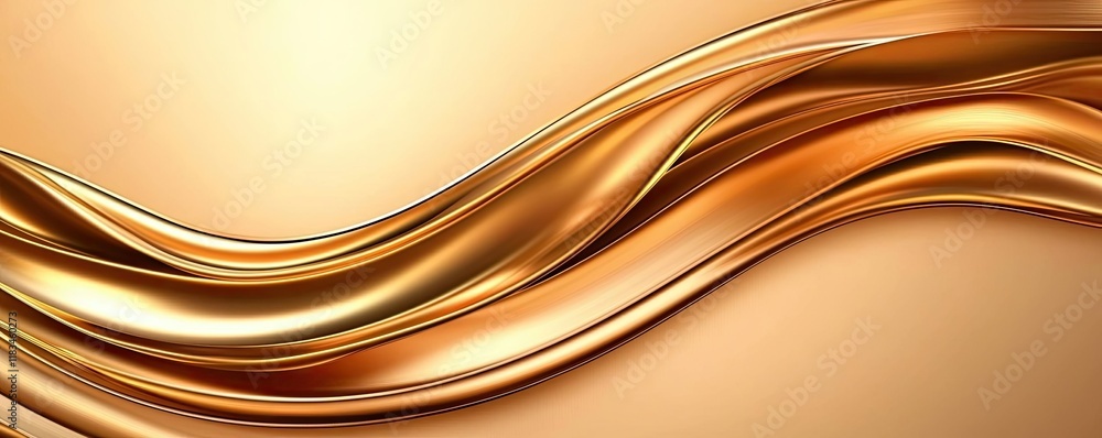 Poster gold abstract background idea. elegant golden wave texture background for design and creative projec
