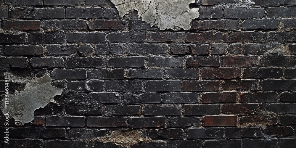 Poster abstract brick wall texture featuring a stone surface with a grunge effect. this dirty backdrop pres
