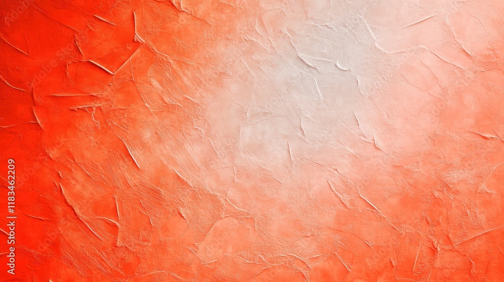 Poster textured abstract background featuring a gradient of warm red shades transitioning to lighter hues