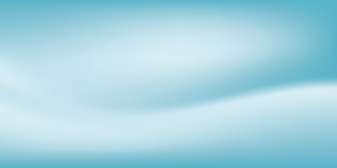 Minimalist abstract light blue background for product presentation. Stylish, panoramic composition