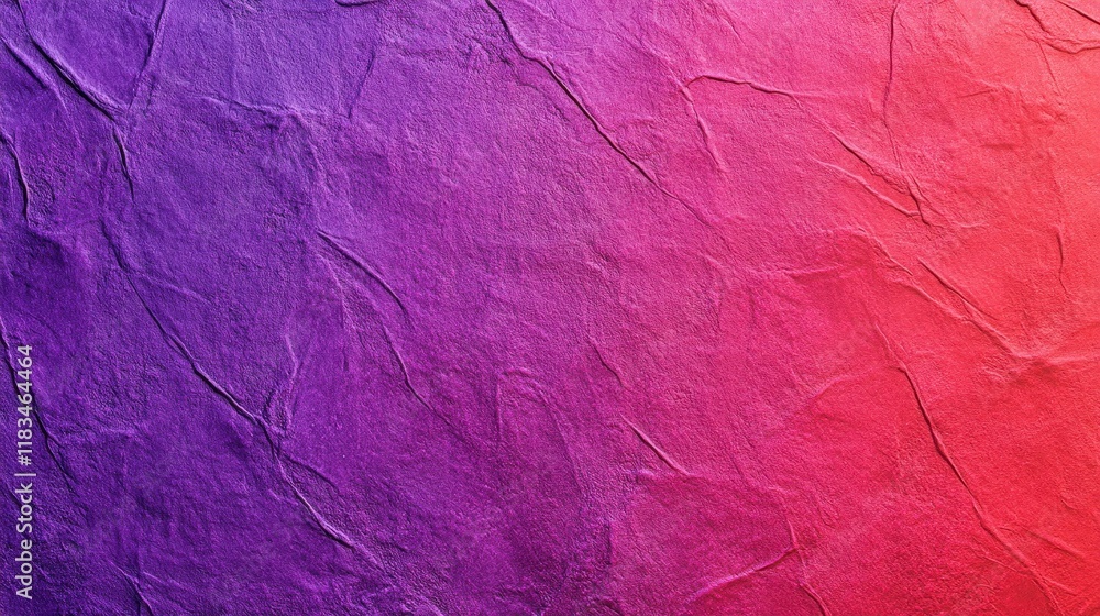 Poster abstract textured background featuring a smooth gradient transition from rich purple to vibrant red,