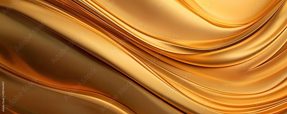 Poster gold abstract background idea. elegant golden wave texture for backgrounds, design projects, and art