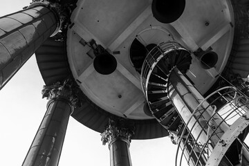 Spiral staircase of the St. Michael Church, Hamburg